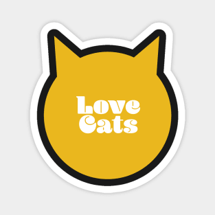 Love cats Magnet