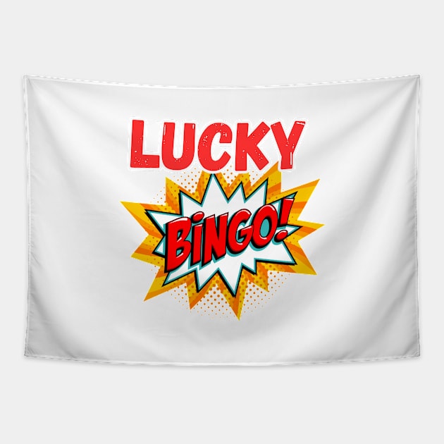 Lucky bingo Tapestry by smkworld