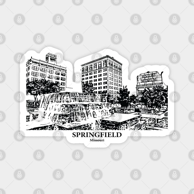 Springfield - Missouri Magnet by Lakeric