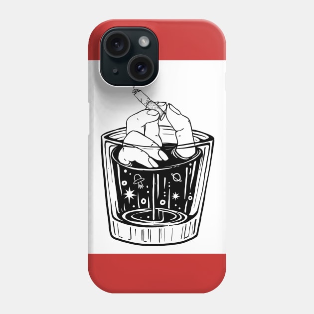 Drowning on vices Phone Case by sheldon_fra