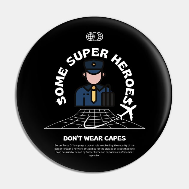 Border force officer super heroes Pin by fantastic-designs