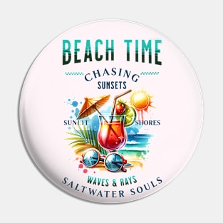 Colorful Summer Time Design, Joy of Summer Pin