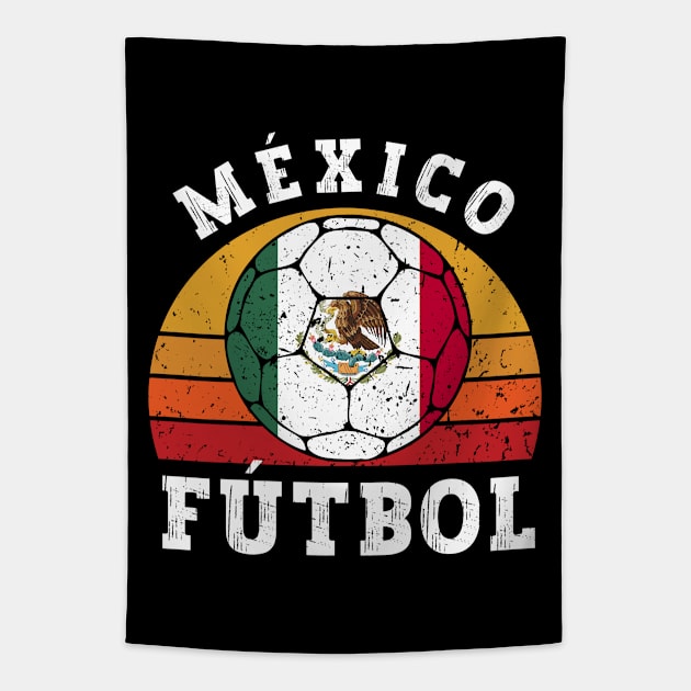 Mexico Futbol Tapestry by footballomatic