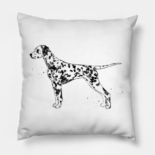 Dalmatian dog Pillow