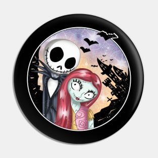 Jack and Sally Pin