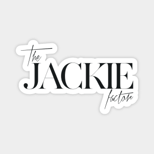 The Jackie Factor Magnet