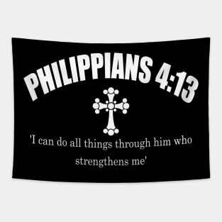 PHILIPPIANS 4:13 bible verse Tapestry