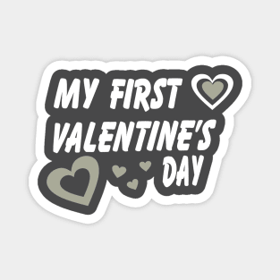 My First Valentine's Day Magnet