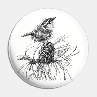 cute little bird 02 Pin