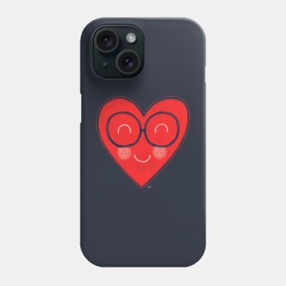 Handsome Geek Heart Phone Case