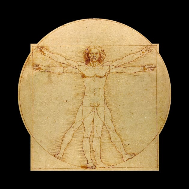 Leonardo da Vinci - Vitruvian Man by vladocar