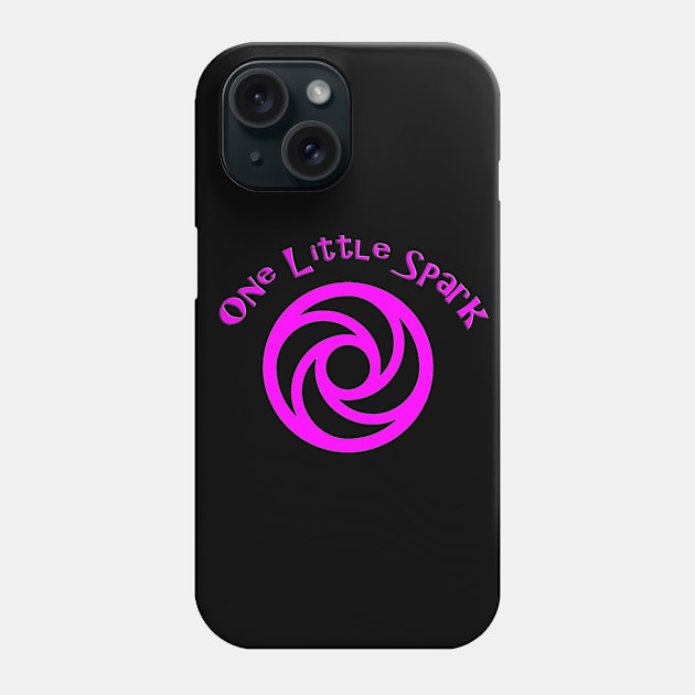 Imagination - Retro Epcot - One Little Spark Phone Case by DoctorDisney