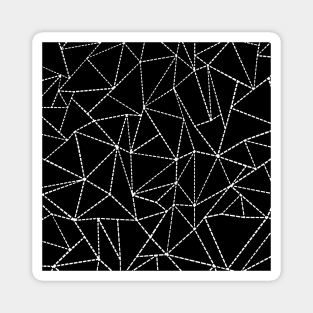 Ab Dotted Lines 2 Black Magnet