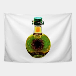 Black hole galaxy potion - fantasy art Tapestry