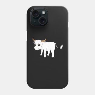 White Ox Phone Case