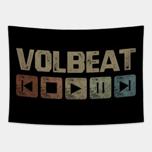 Volbeat Control Button Tapestry