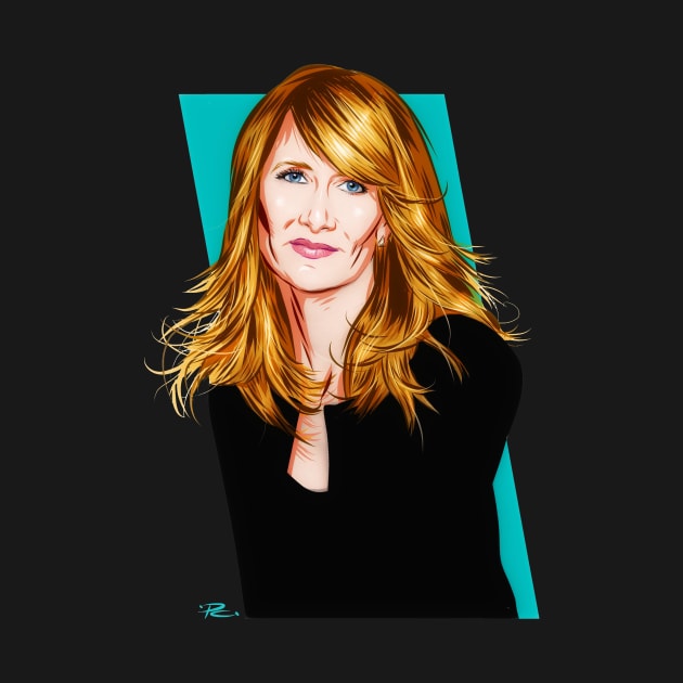 Laura Dern - An illustration by Paul Cemmick by PLAYDIGITAL2020