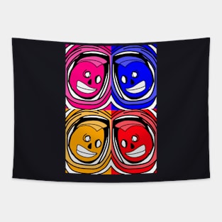 smiley faces Tapestry