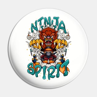 Ninja Spirit Pin