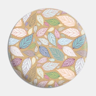 Favorite botanical leaves collection in pastel colors Pin