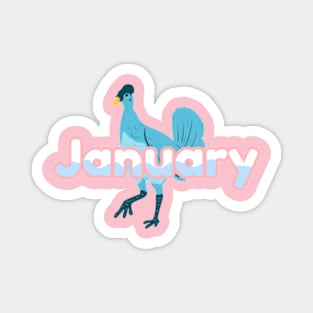 January's Splendor Magnet