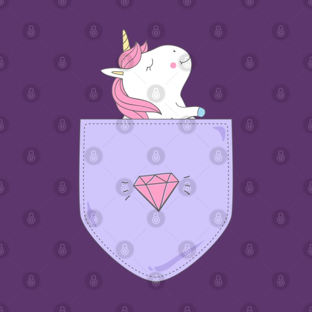 Chubby unicorn by Raturu