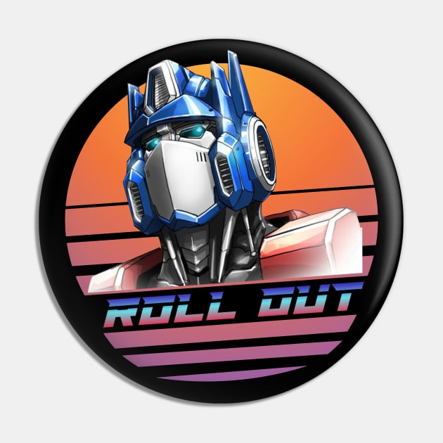 Roll Out Transfromer Optimus Prime Pin by copacoba