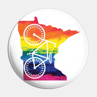 Minnesota Pride Bike Pin