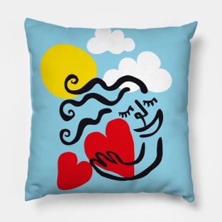 Love by Heart Pillow