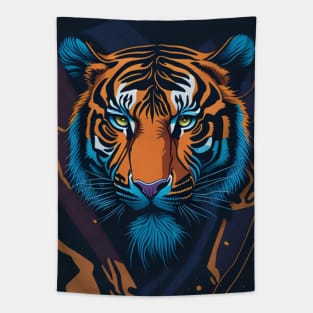 Tiger Magic - Captivating Wilderness Elegance Tapestry