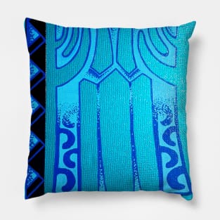 Polynesian tattoo art 8 Pillow