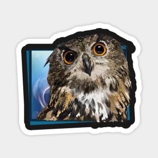 Royal Owl Magnet