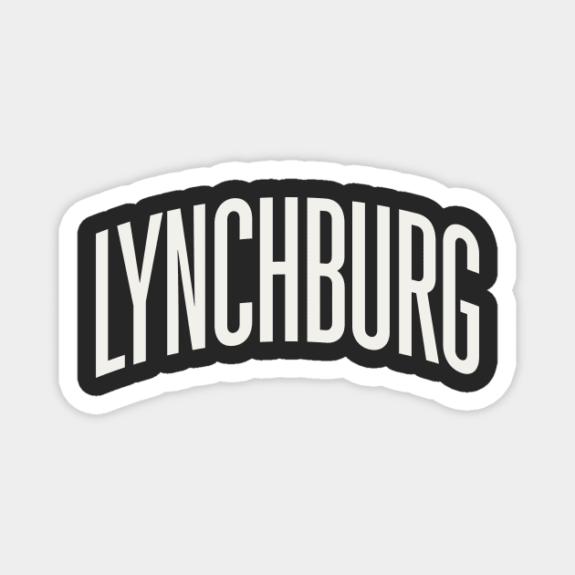 Lynchburg Virginia College Type University Magnet by PodDesignShop