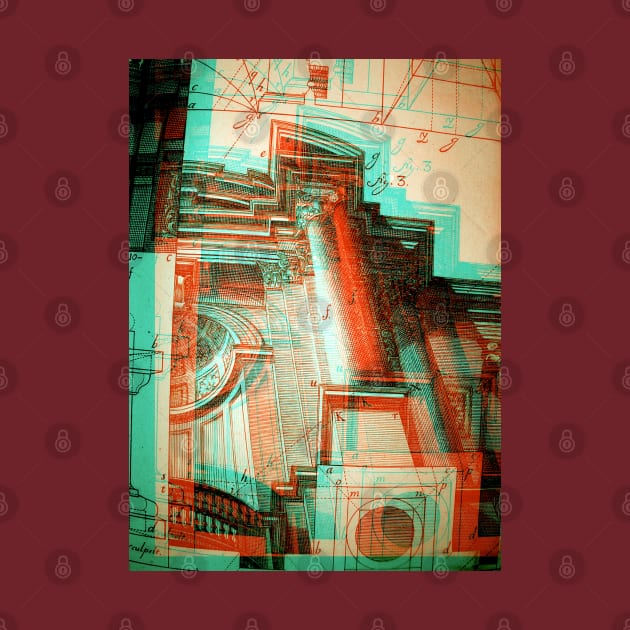 Architectural Engraving Glitch version by chilangopride