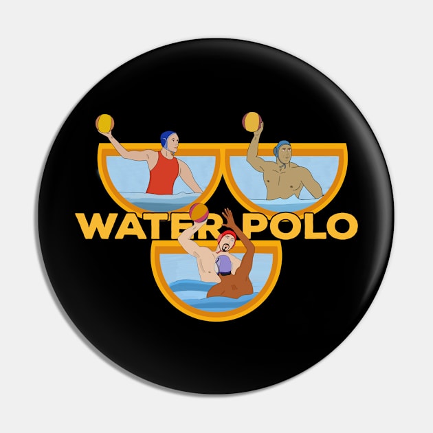 Water Polo Pin by DiegoCarvalho