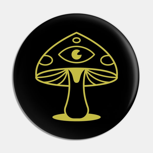 Mushroom. Fungi eye symbol. Pin by Yeroma