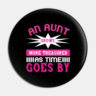 An aunt grows more treasured as time goes by Pin