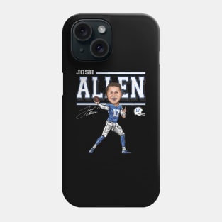 Josh Allen Buffalo Cartoon Phone Case