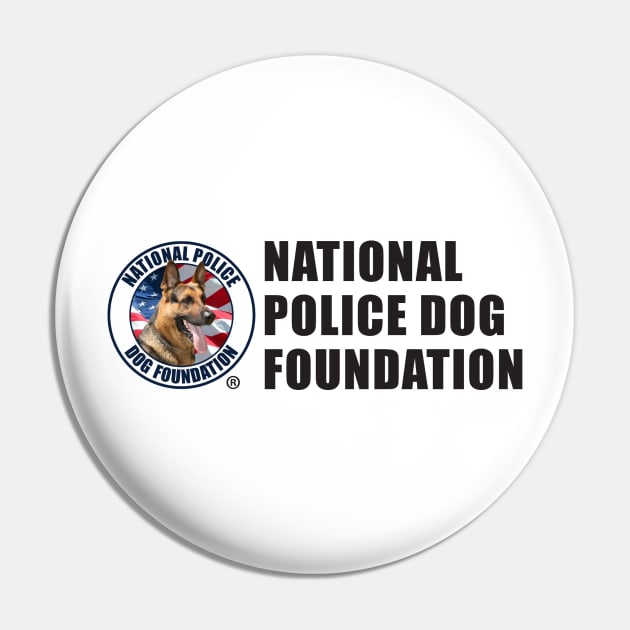 Foundation's Logo Pin by National Police Dog Foundation