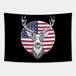 American Deer Tapestry