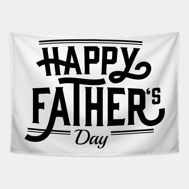 Happy Father's Day Tapestry by PARABDI