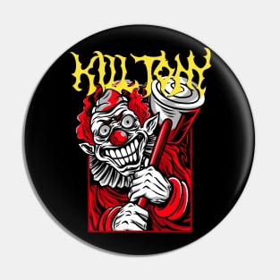 Kill Tony Podcast Death Clown Pin