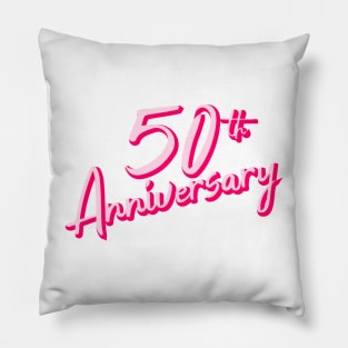50th Anniversary Pinky Pillow