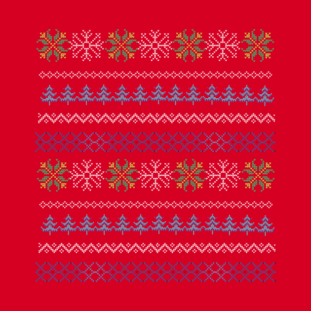 Ugly Sweater Pattern by nomadearthdesign