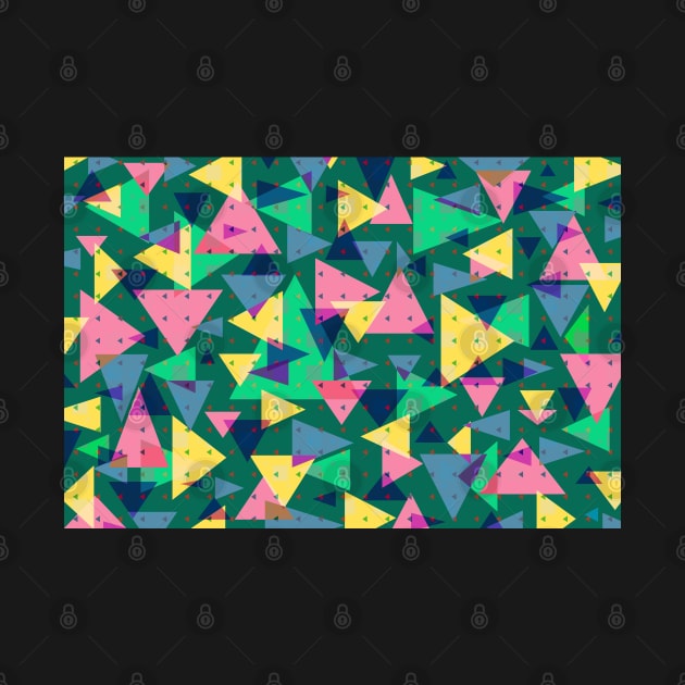 Happy triangles, my favorite geometric shapes by KINKDesign