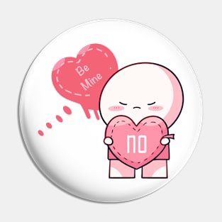 Anti Valentines Pin