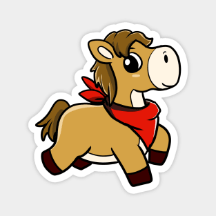 Bandana Horse Magnet