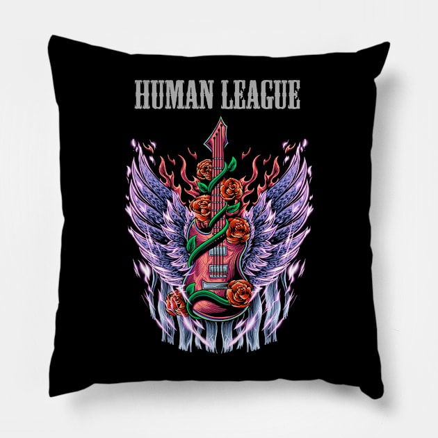 HUMAN LEAGUE VTG Pillow by Roxy Khriegar Store