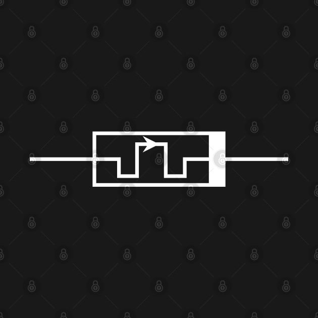 MEMRISTOR Electronic Symbol by Decamega