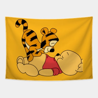 Tigger and pooh Tapestry